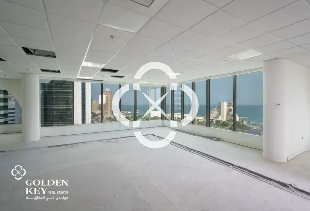 Sea View | Office Space with Balcony | West bay