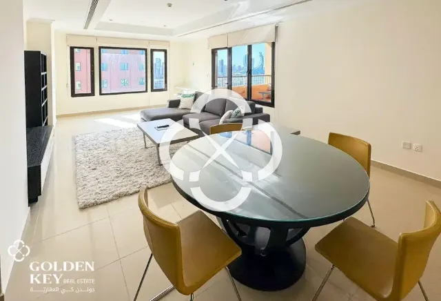 Marina View | Furnished 1BR+Office with Balcony