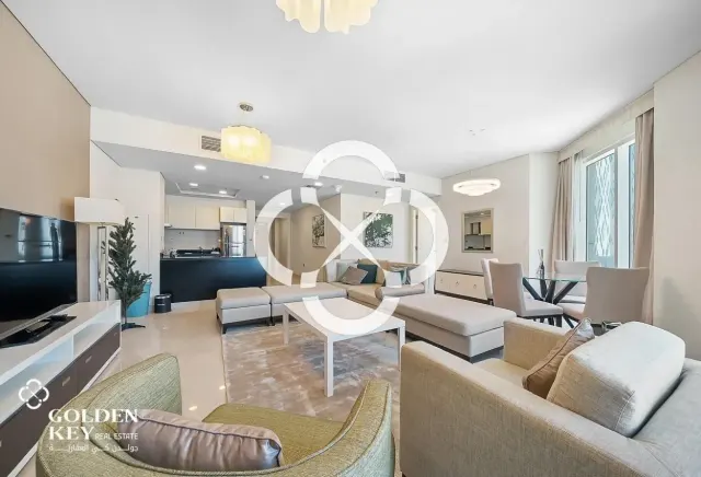 Luxury 1BR w/ Balcony in Lusail | Bills Included