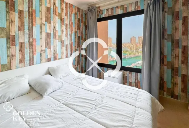 Direct Marina View | Furnished 1BR in Porto Arabia