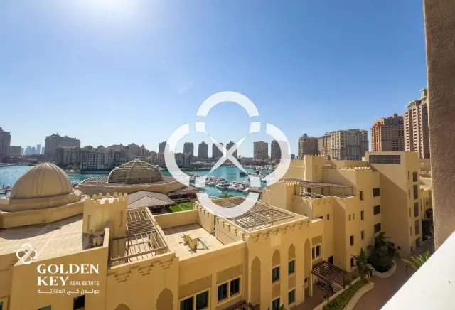 Marina View | Furnished 2BR w/ Balcony | The Pearl