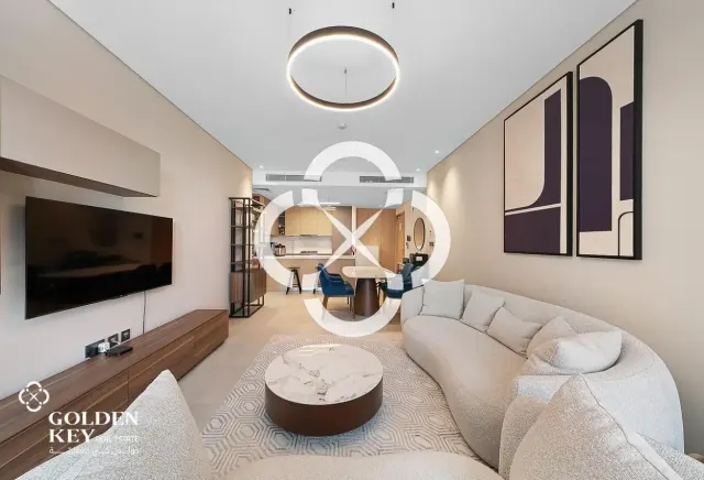 Luxury Finishes | Furnished 2BR+Maid with Balcony