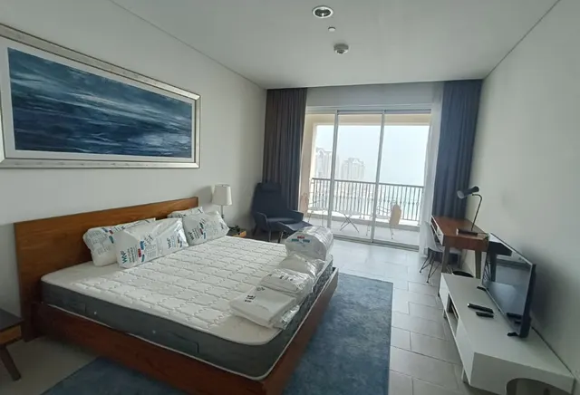 LUXURY FULLY FURNISHED 1 BHK + MAID WITH BALCONY