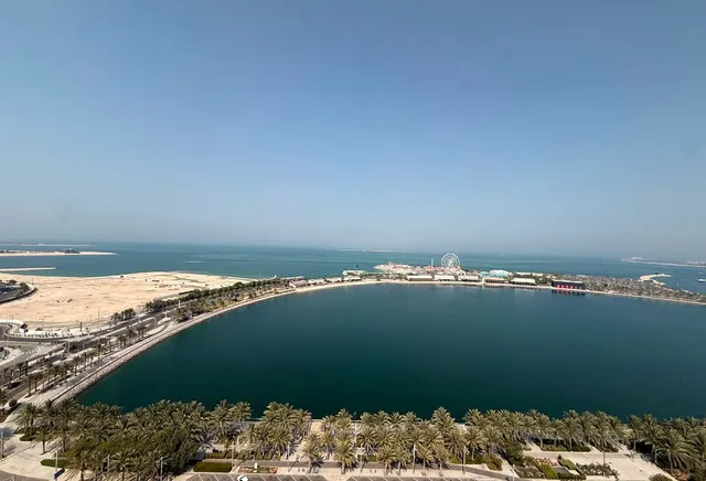 Panoramic Sea View 2BR+Maid | Venice Tower Marina - view 3