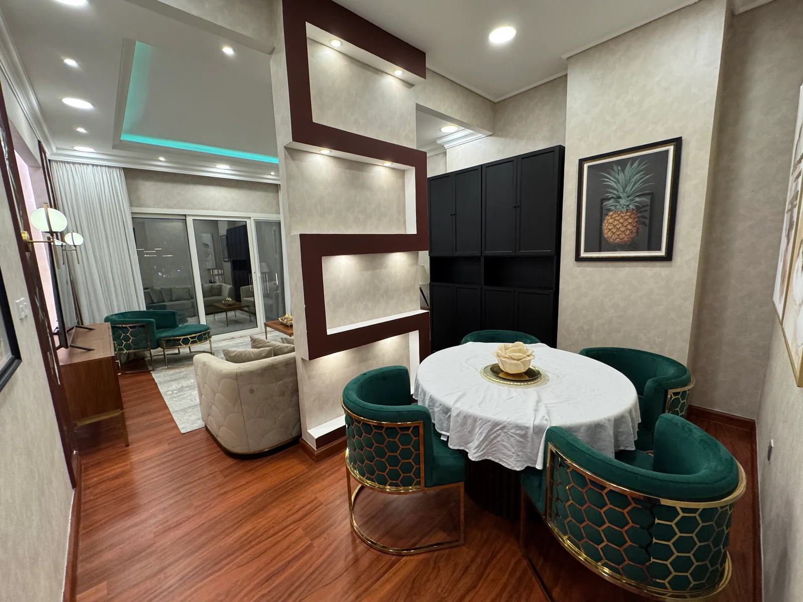 LUXURY 2BHK+MAID ROOM BRAND NEW FURNITURE +BALCONY
