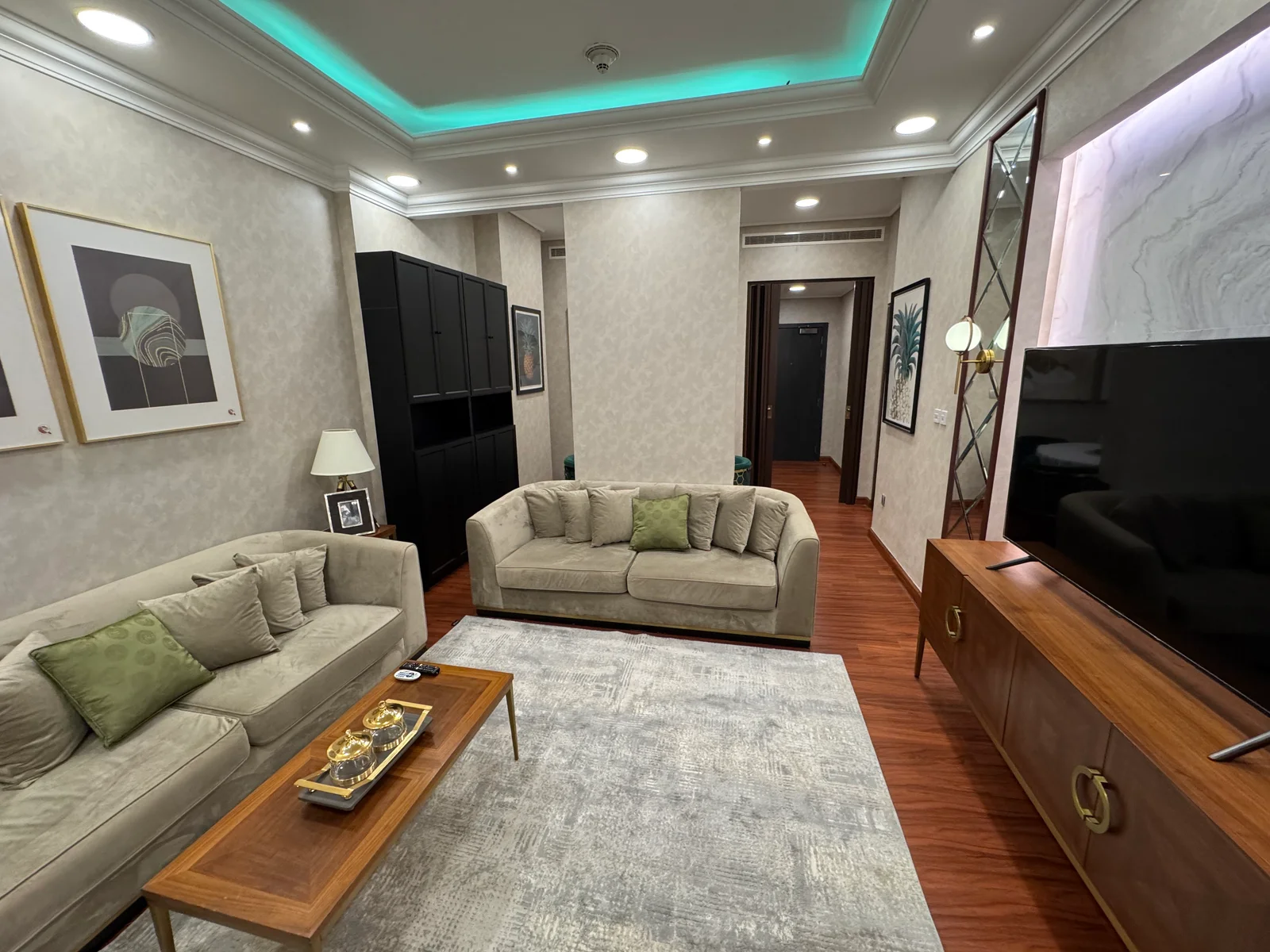 LUXURY 2BHK+MAID ROOM BRAND NEW FURNITURE +BALCONY