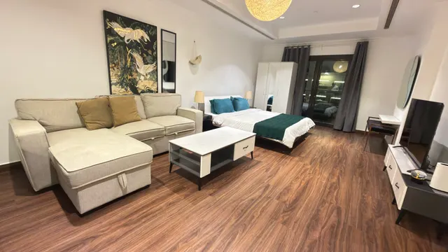 HUGE BALCONY FURNISHED STUDIO | PORTO ARABIA