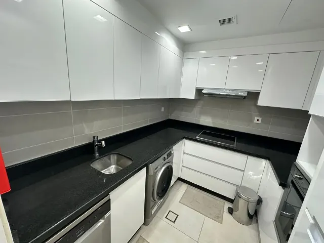 Luxury studio apartment with sea view and balcony