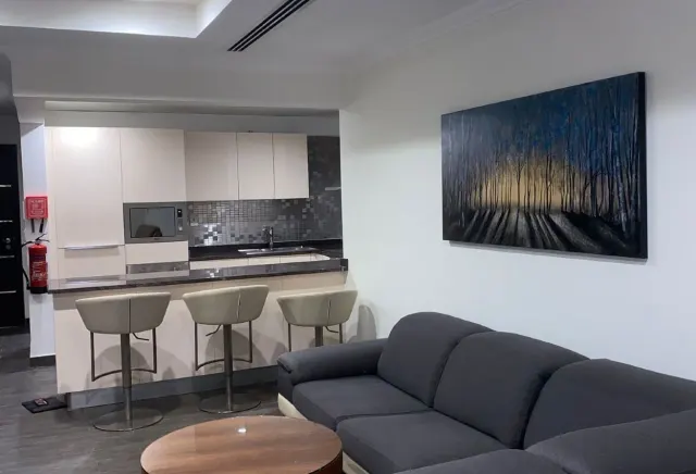 STYLISH STUDIO IN PORTO ARABIA WITH SEA VIEW
