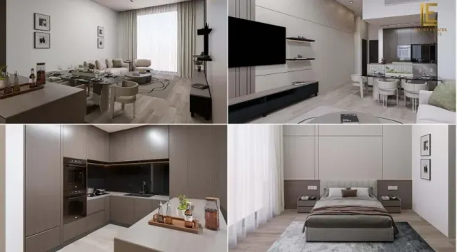 OWN 2BR LUXURY APARTMENT IN QETAIFAN ISLAND IN 2%