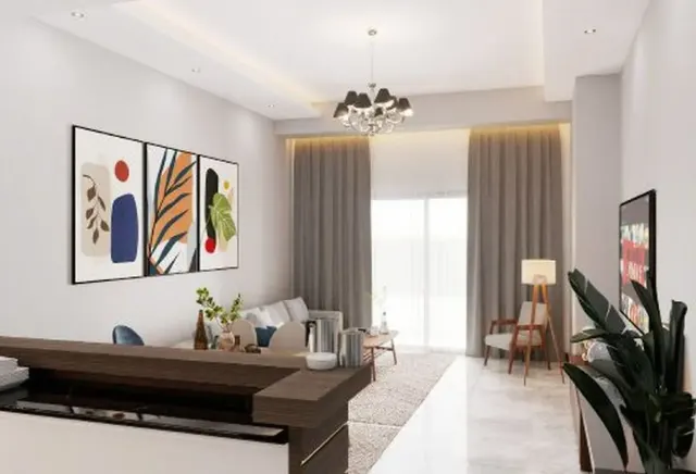 Premium 1BHK Serviced Apartment – Block C