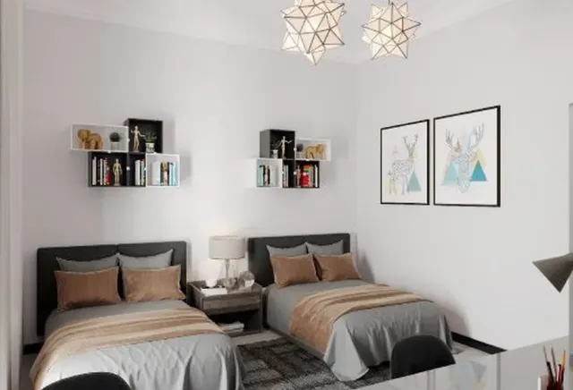 Premium 1BHK Serviced Apartment – Block C