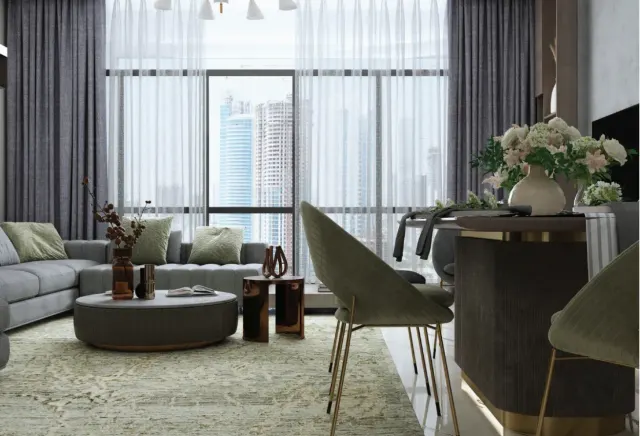 R-APARTMENT FULLY FUNISHE1BR IN THIS YEAR HANDOVER