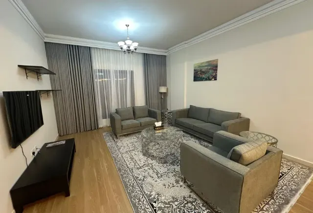 Convenient 1BHK Furnished Walk to Tram 6000QAR INC
