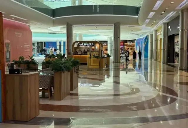 Prime shops and spaces for rent in a mall