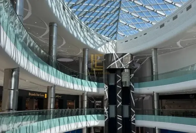Prime shops and spaces for rent in a mall