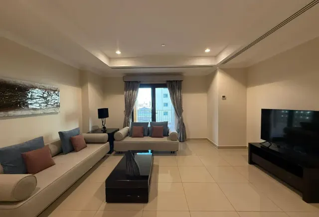 Fully Furnished 1BHK Apartment with Large Balcony