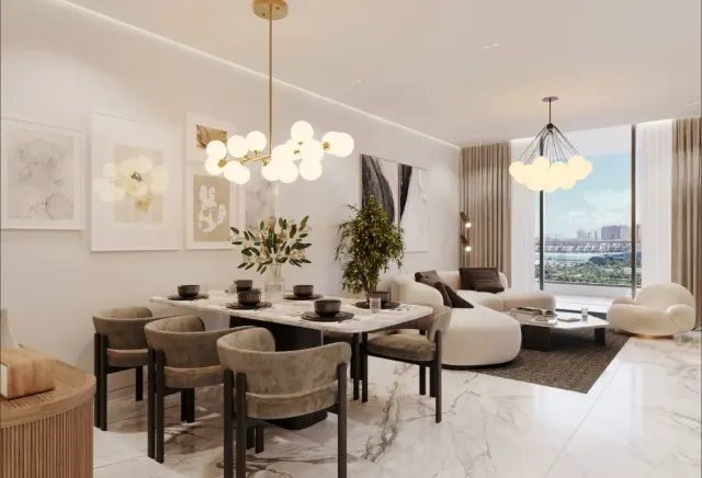 Immediately ready 1BHK with marble finishing