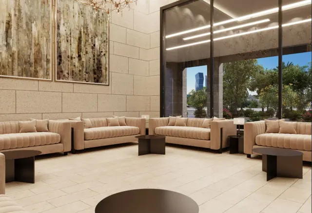 Immediately ready 1BHK with marble finishing