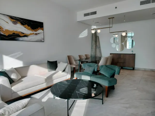 Marina 2 BHK + Maid I FF I EXL I Big Balcony I S V