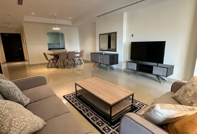 Furnished 1 Bed | Balcony | Porto Arabia | 7500