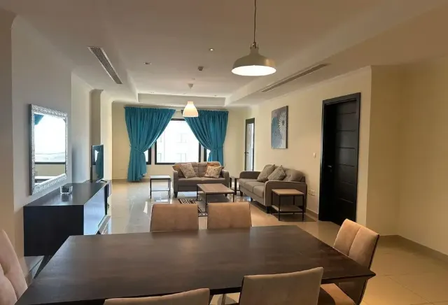 Furnished 1 Bed | Balcony | Porto Arabia | 7500