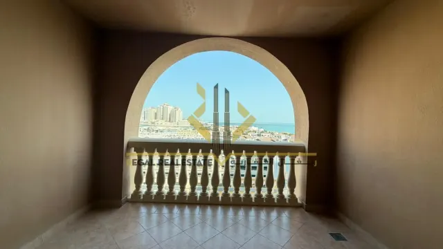 Semi-Furnished Studio in Porto Arabia, The Pearl