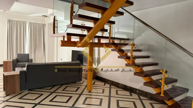 Fully Furnished 2-Bedroom Duplex with Backyard | 7,750 QAR