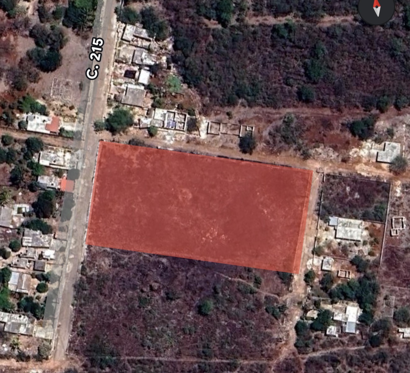 Terreno particular en Dzununcan