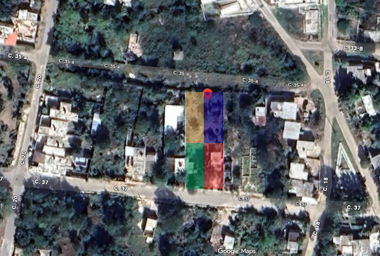 4 TERRENOS EN IZAMAL FUNDO LEGAL
