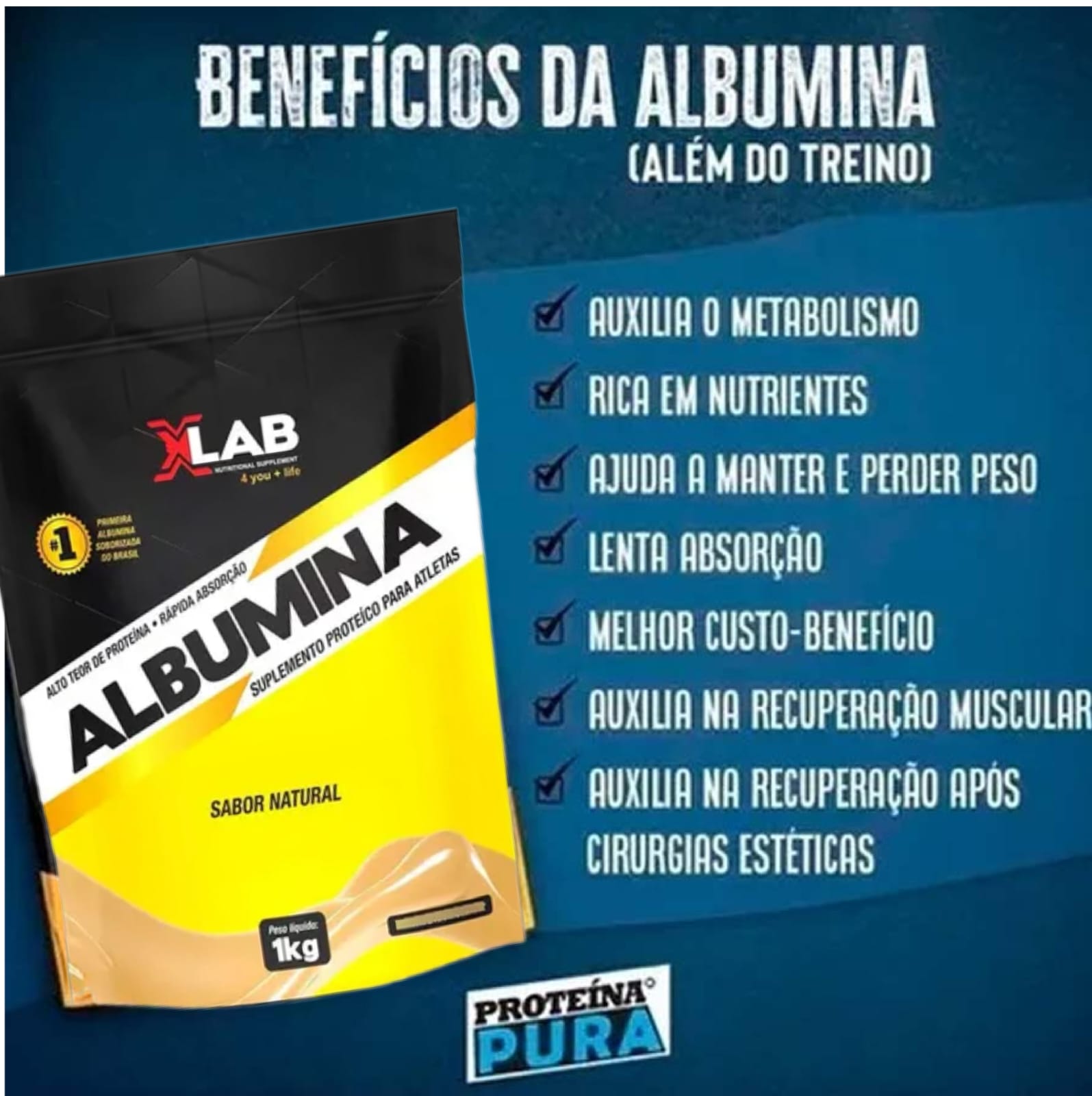 ALBUMINA 500GR