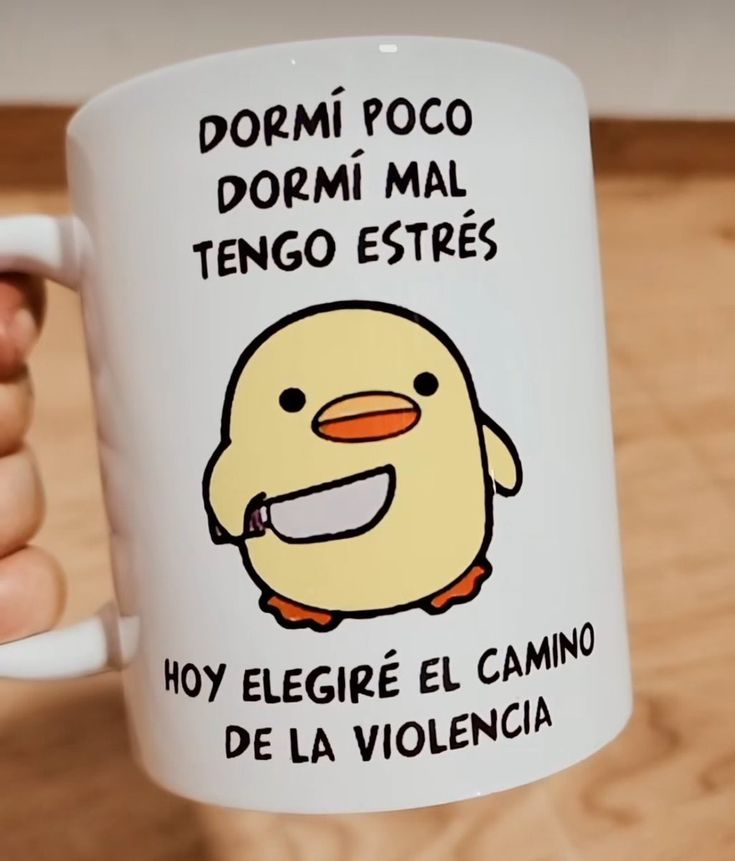 Taza de patito