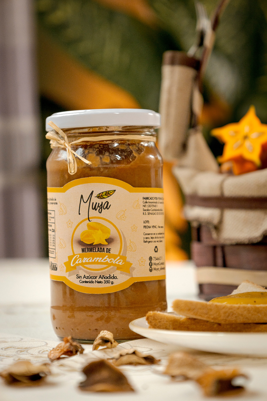 Mermelada de carambola