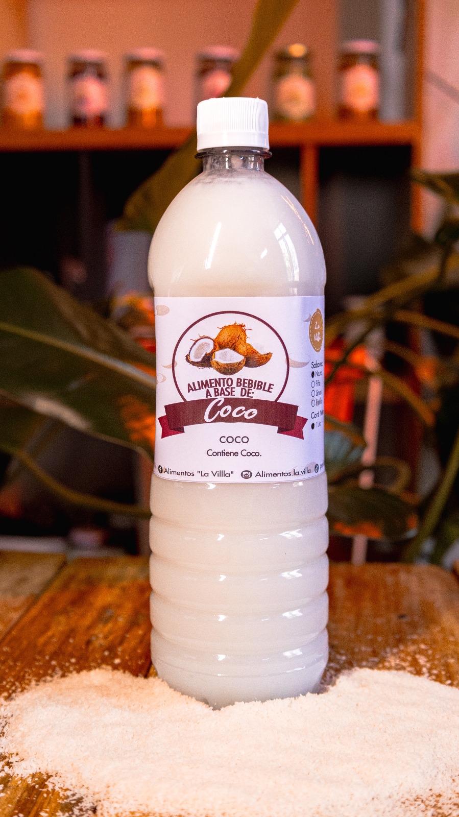 Leche de coco 1L natural