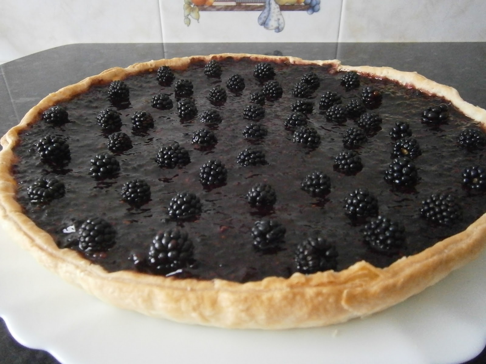 Pie de moras Grande