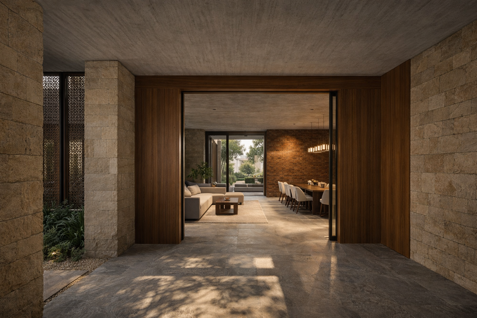 Abu Dhabi Passive Courtyard Villa — 8