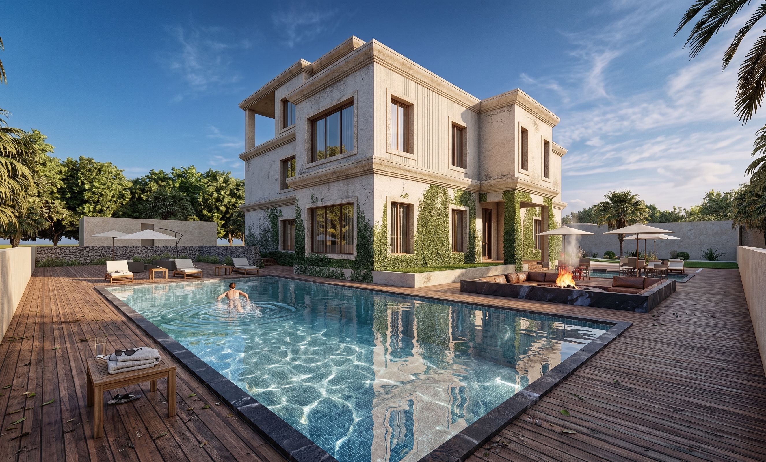 Abu Dhabi Villa - Concept & Animation — 2