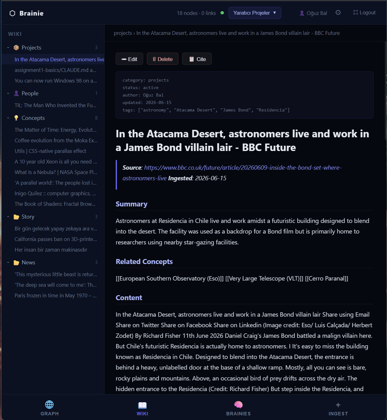 Brainie APP — 3