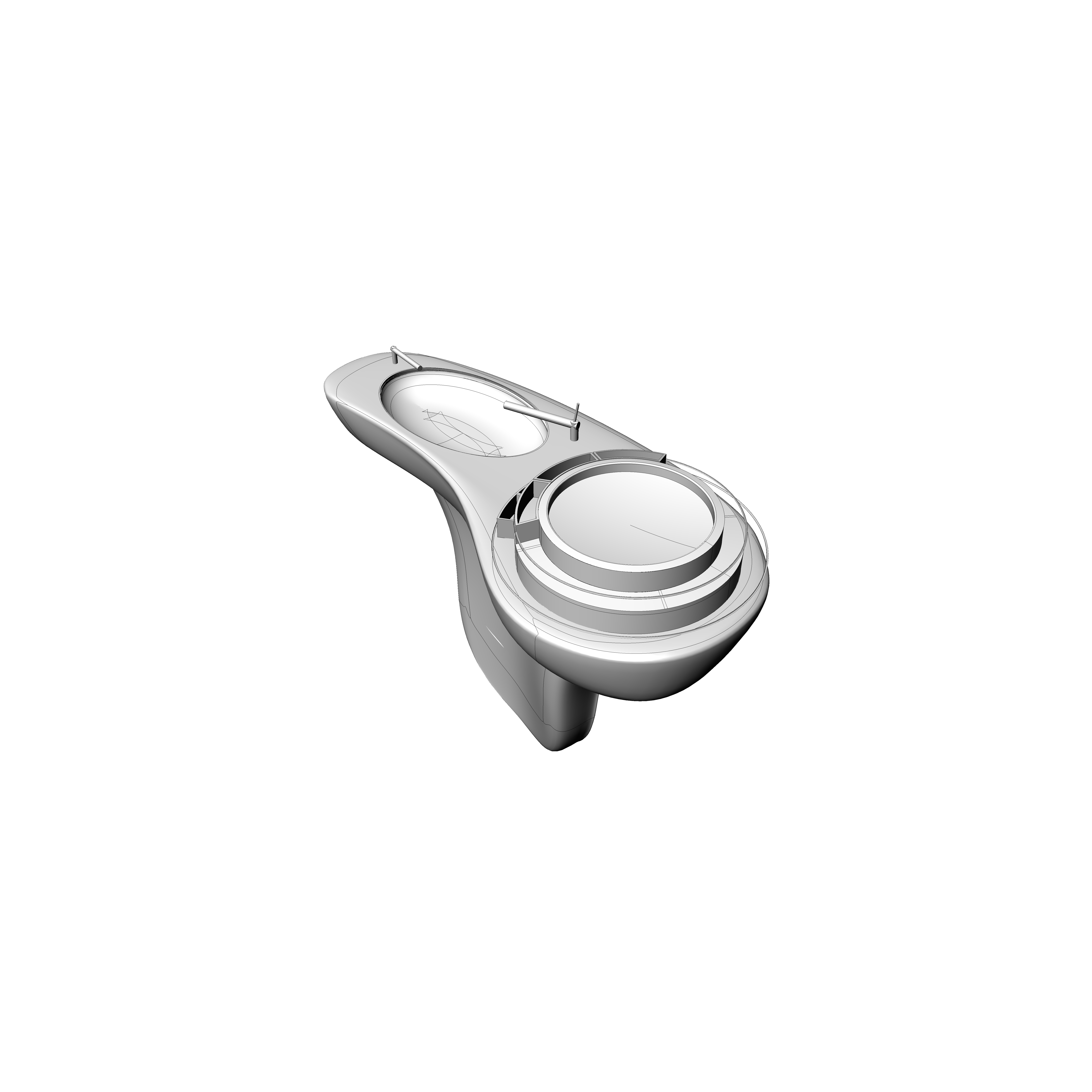 Fludity Bathroom Console — 4
