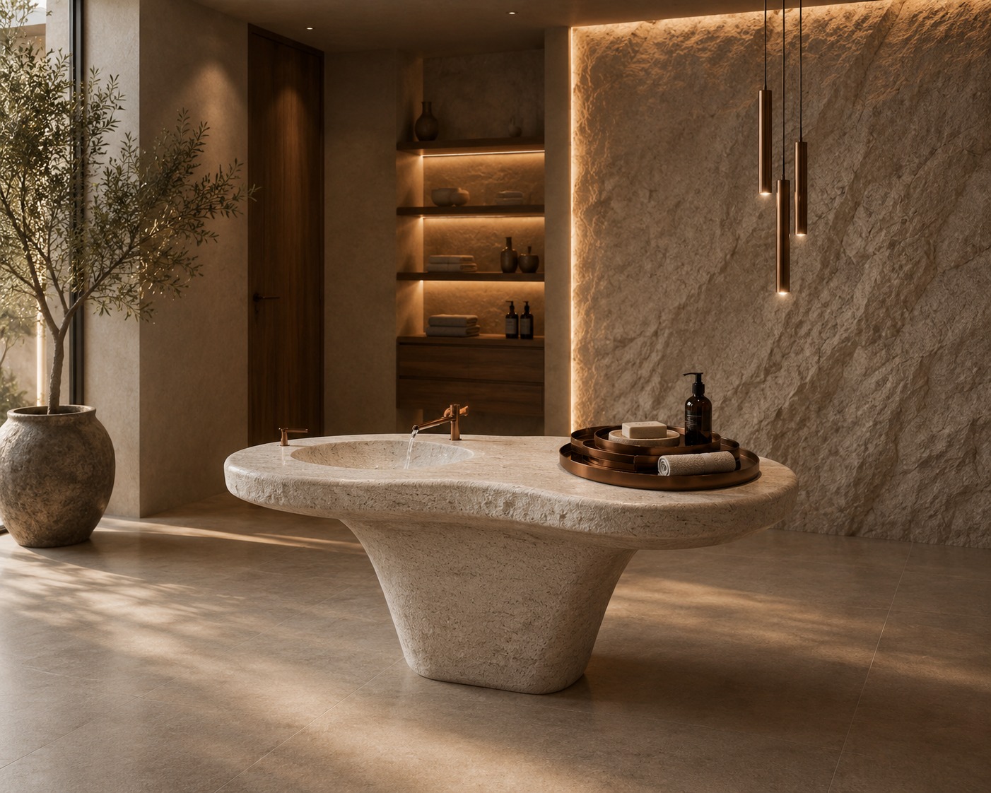 Fludity Bathroom Console — 1