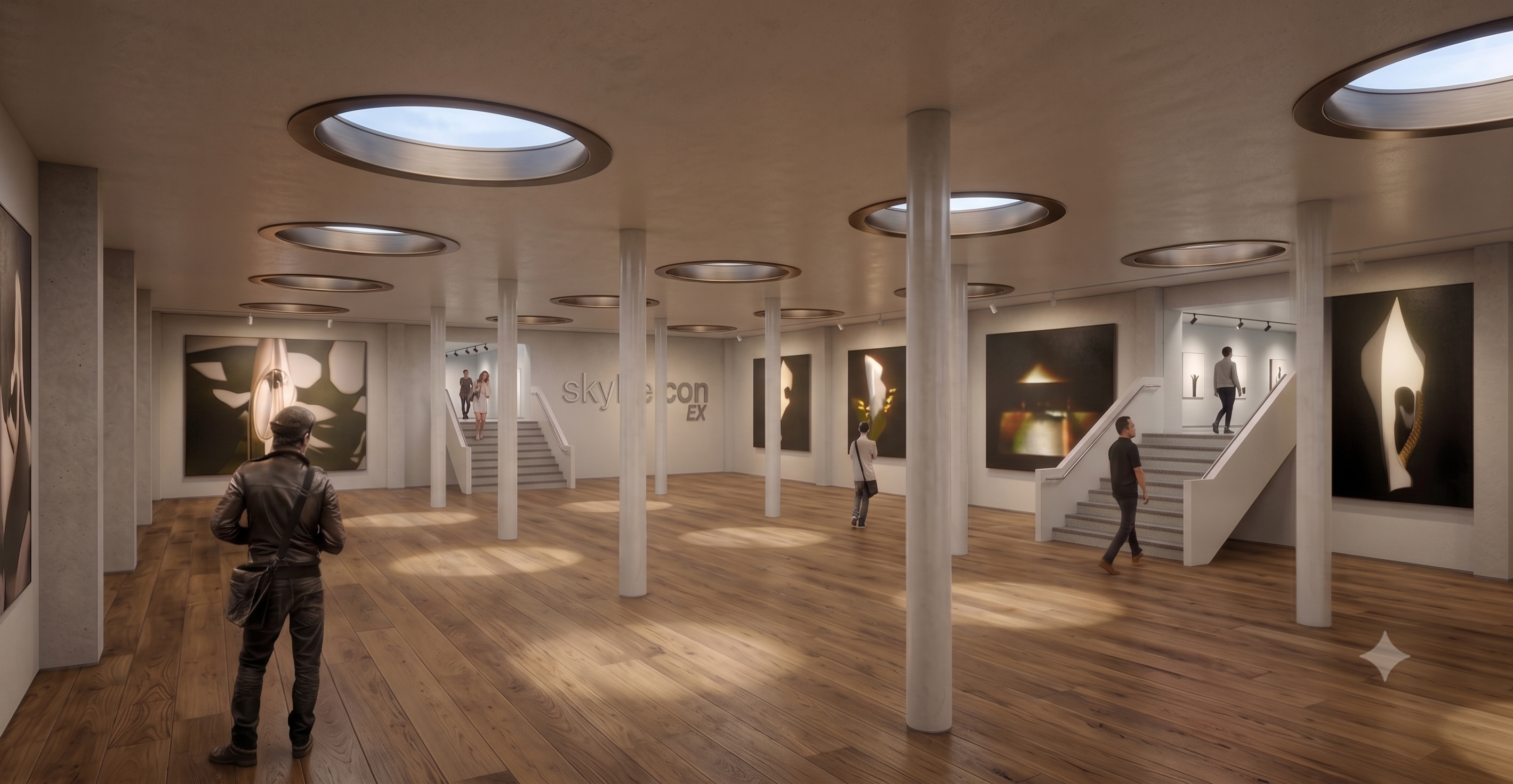 Exhibition Halls Interiors