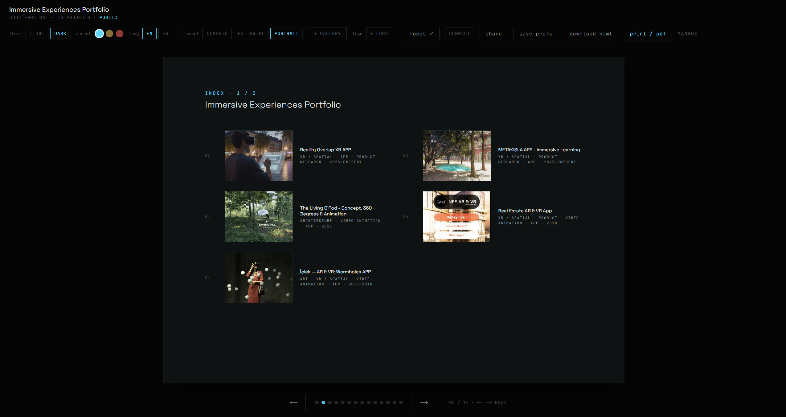 polifolio.app — A tailored portfolio for every job — 2