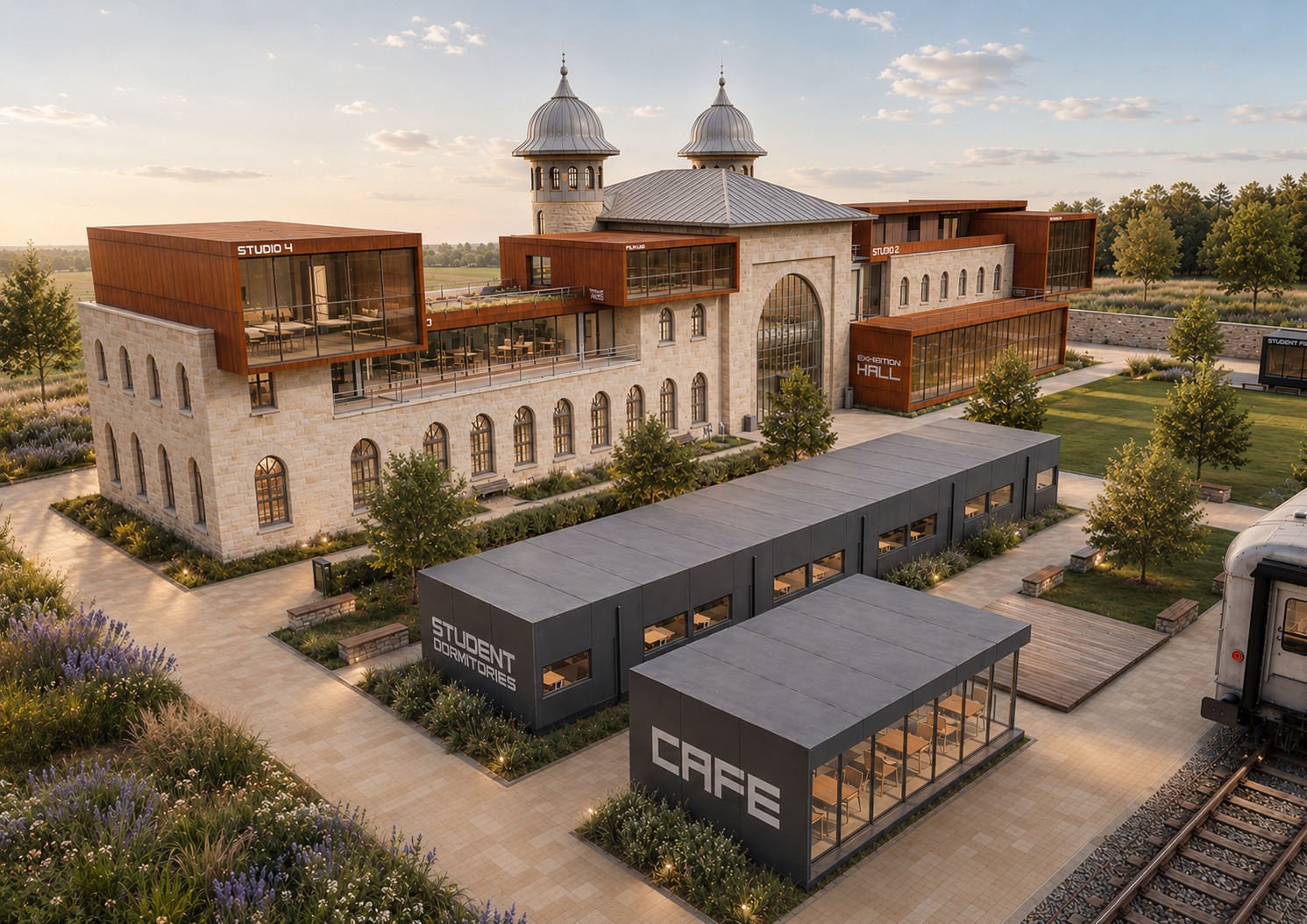 TU-ARC Trakya Universitesi Campus Concept — 1