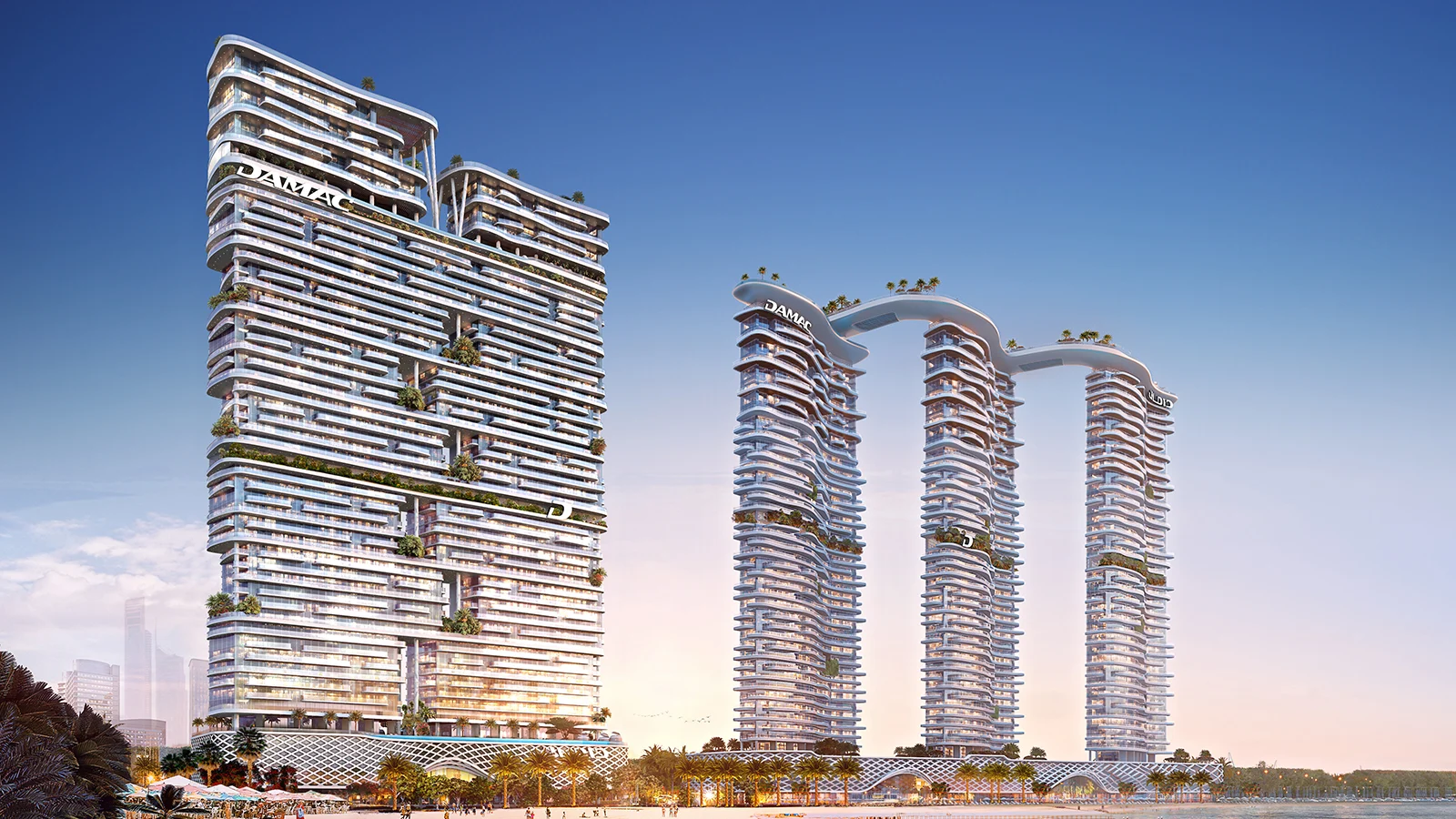 DAMAC Bay 2 by Cavalli рендер