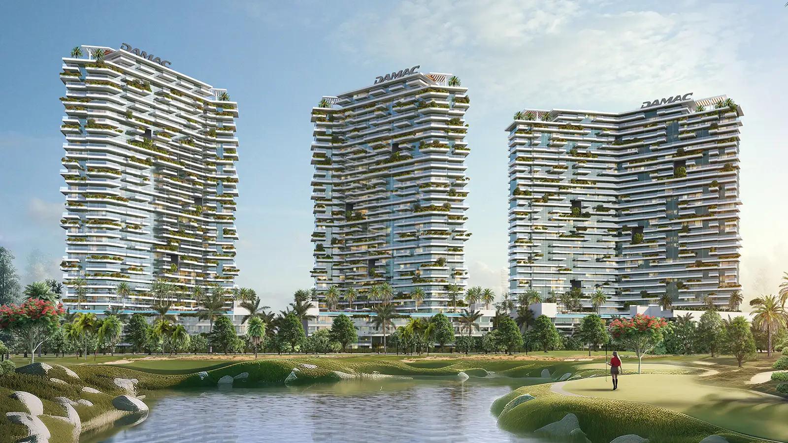 Golf Greens рендер