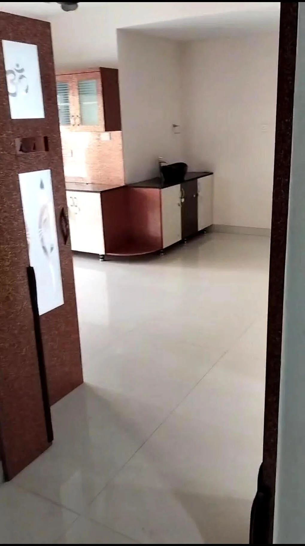 3 BHK 3 Bath Flat in Nizampet, Living room