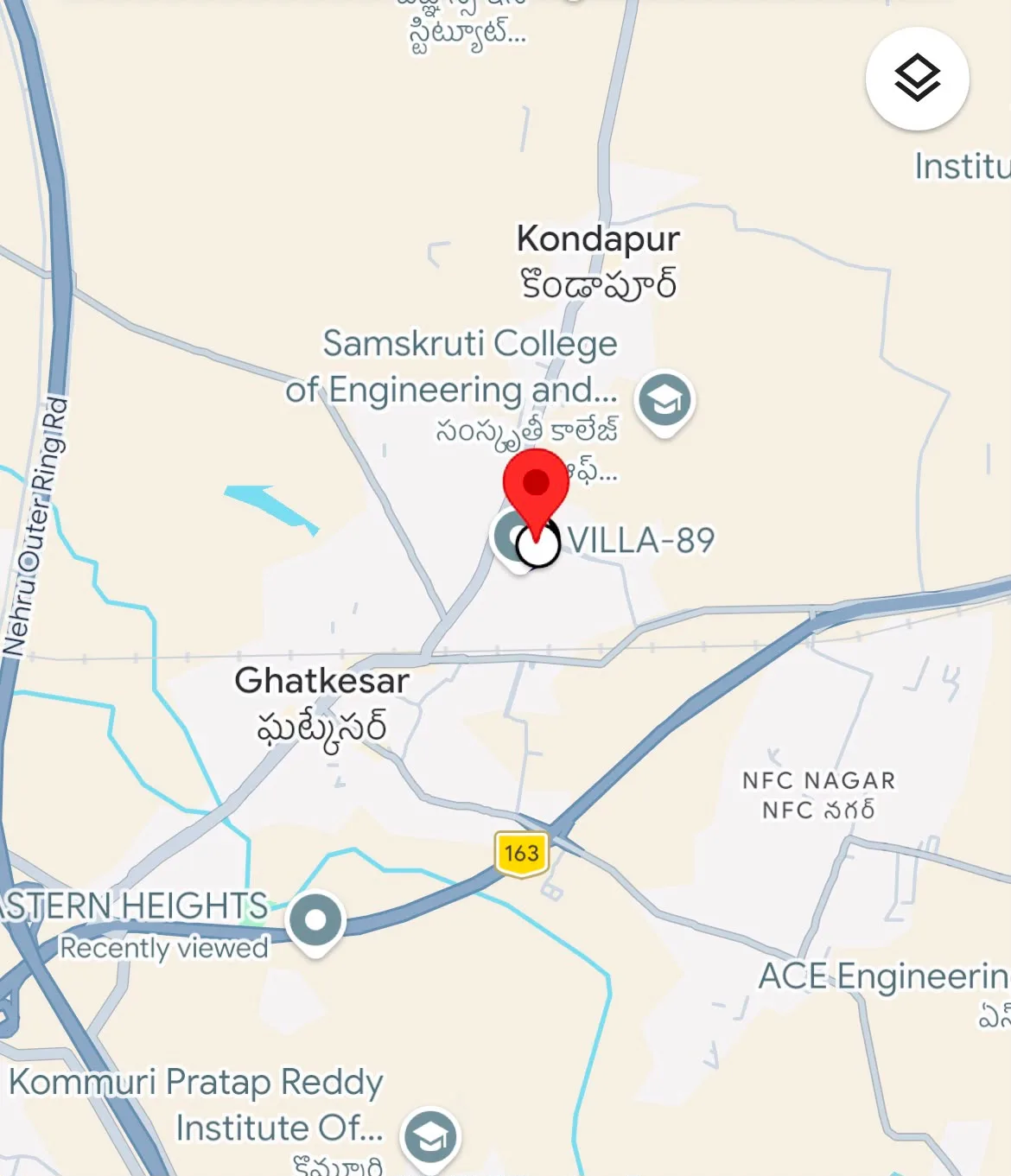 Commercial HMDA Plot for Sale in Ghatkesar Hyderabad | 300 Sq Yards | 60 Ft Road | ₹1.25 Cr, Property view