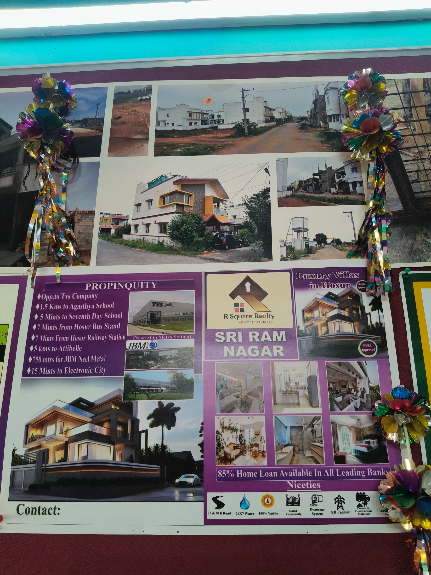 2 BHK Flat for sale in TVS, company to andhivadi,road, Thirupathi layout, Hosur, Property view