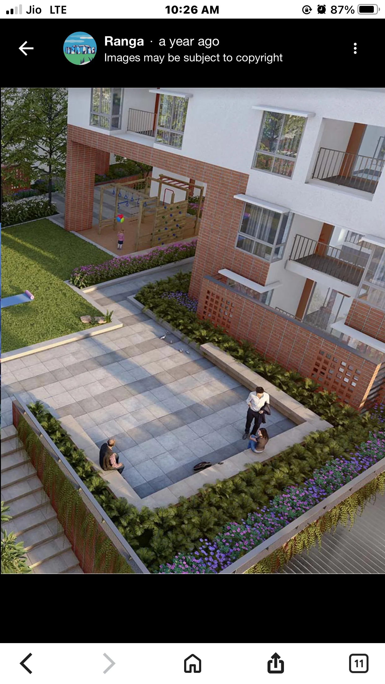 2 BHK Flat for rent in Brigade Horizon kambi pura kengeri Bangalore, Bangalore south, Building / outside