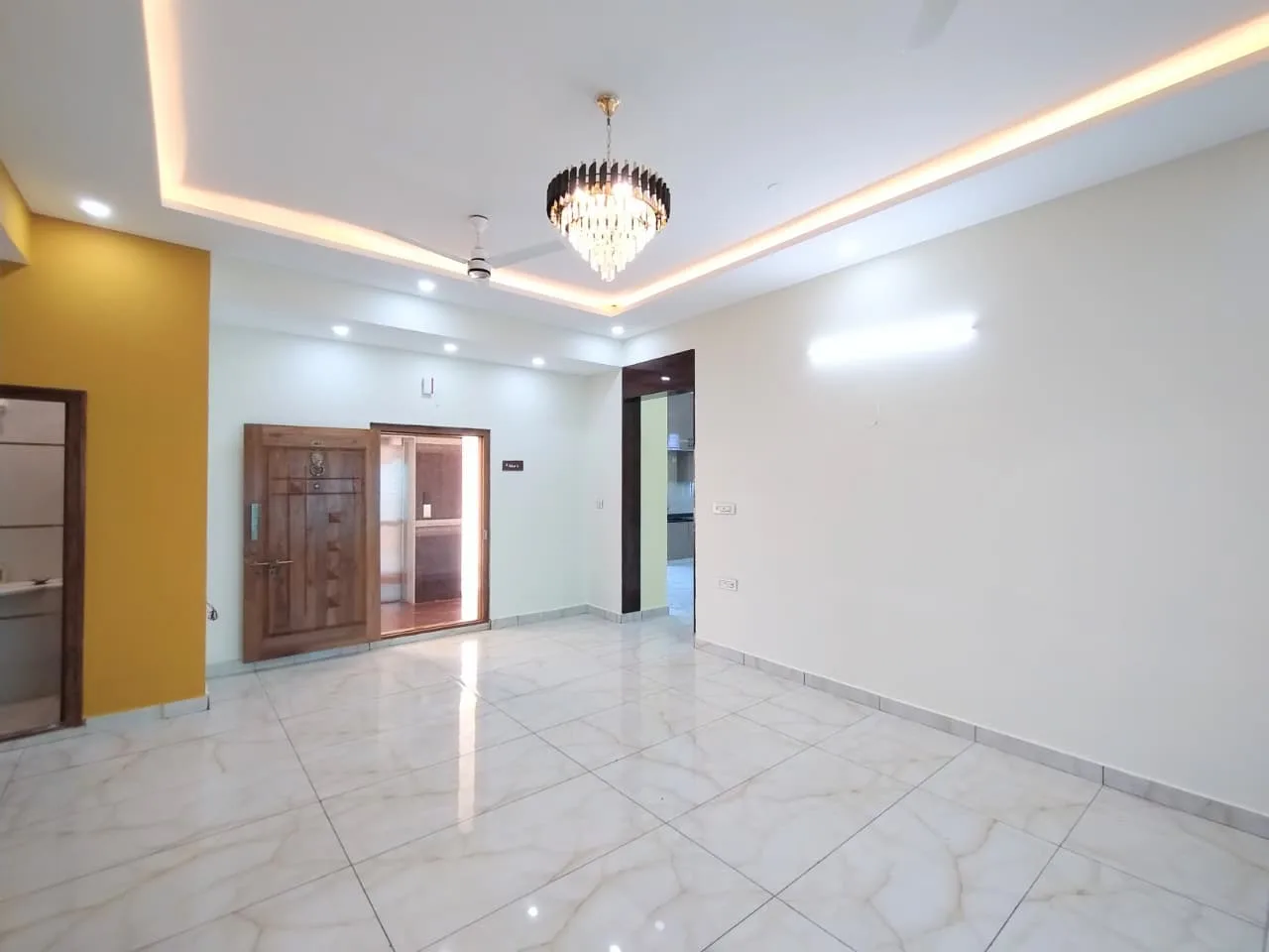 3 BHK Builder floor for rent in kasturinagar, bangalore, Living room